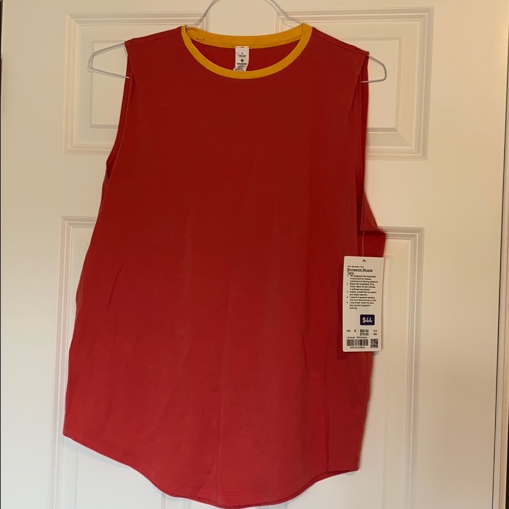 Lululemon Brunswick muscle tank. NWT